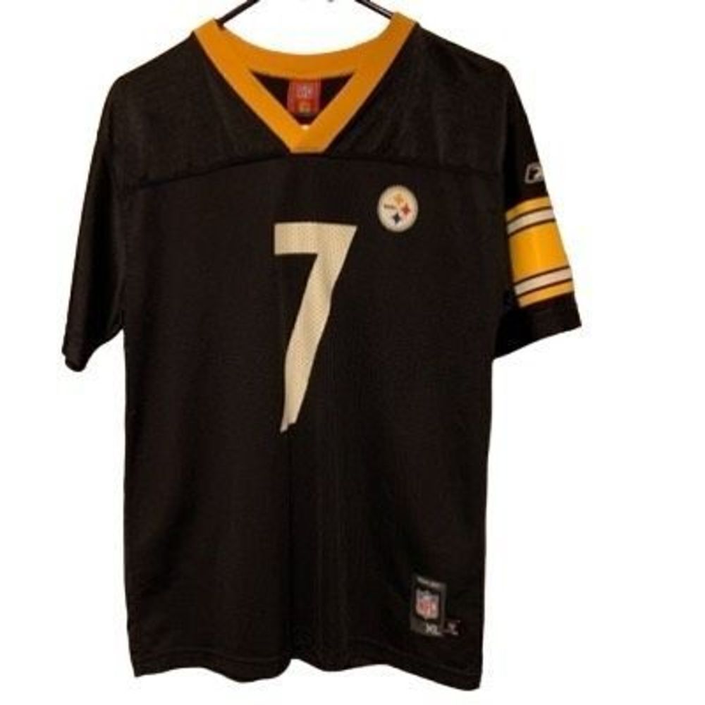 Pittsburgh Steelers Ben Roethlisberger Size Youth XL 18-20 Reebok NFL Jersey
